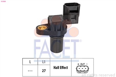 FACET 9.0568 Číslo výrobce: KW 453 568. EAN: 8012510057940.