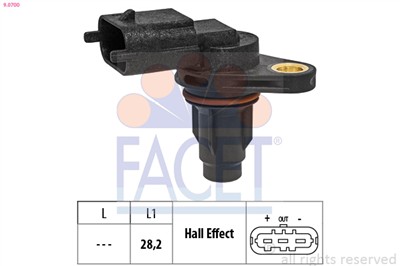 FACET 9.0700 Číslo výrobce: EPS 1.953.700. EAN: 8012510050095.