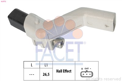 FACET 9.0772 Číslo výrobce: EPS 1.953.772. EAN: 8012510068427.