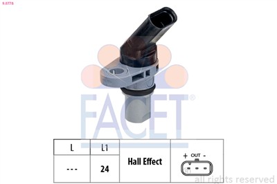 FACET 9.0778 Číslo výrobce: EPS 1.953.778. EAN: 8012510048665.
