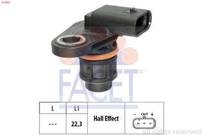 FACET 9.0856 Číslo výrobce: KW 453 856. EAN: 8012510301739.