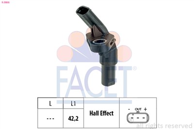 FACET 9.0866 Číslo výrobce: KW 453 866. EAN: 8012510305218.