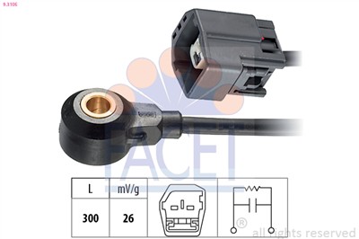 FACET 9.3105 Číslo výrobce: KW 457 105. EAN: 8012510026007.