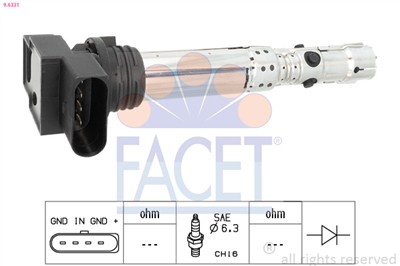 FACET 9.6331 Číslo výrobce: EPS 1.970.431. EAN: 8012510021057.