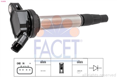 FACET 9.6436 Číslo výrobce: EPS 1.970.536. EAN: 8012510301180.