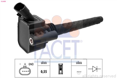 FACET 9.6449 Číslo výrobce: EPS 1.970.549. EAN: 8012510071250.