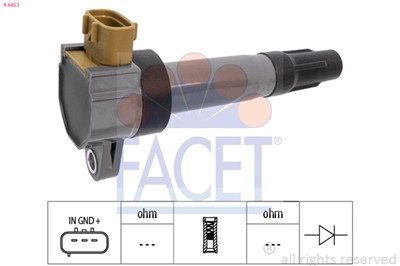 FACET 9.6453 Číslo výrobce: EPS 1.970.553. EAN: 8012510301647.