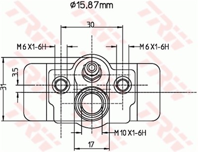 TRW BWB174 EAN: 3322937519811.