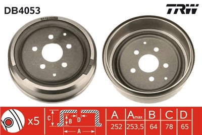TRW DB4053 EAN: 3322937075300.