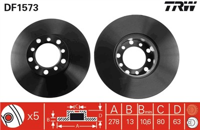 TRW DF1573 EAN: 3322936157304.