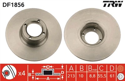 TRW DF1856 EAN: 3322936185604.
