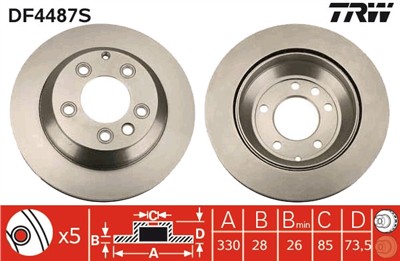 TRW DF4487S EAN: 3322937542956.