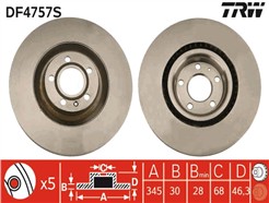 TRW DF4757S TRW SINGLE