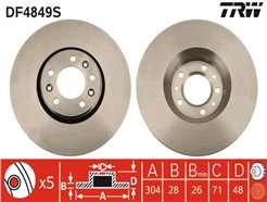 TRW DF4849S TRW SINGLE