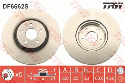 TRW DF6662S EAN: 3322938269289.