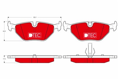 TRW GDB1344DTE Číslo výrobce: 21933. EAN: 3322938207311.