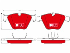 TRW GDB1498DTE DTEC COTEC