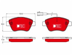 TRW GDB1654DTE DTEC COTEC