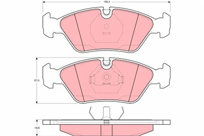 TRW GDB298 Číslo výrobce: 20629. EAN: 3322936402985.