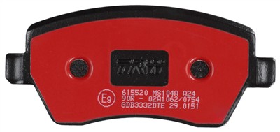 TRW GDB3332DTE Číslo výrobce: 23973. EAN: 3322938207205.