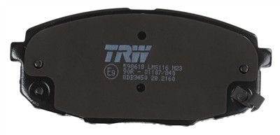 TRW GDB3450 Číslo výrobce: 23966. EAN: 3322937578283.