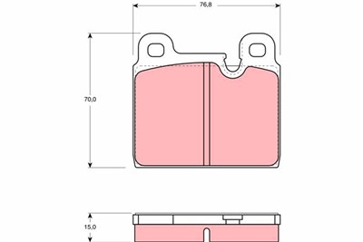 TRW GDB918 Číslo výrobce: 20922. EAN: 3322936409182.