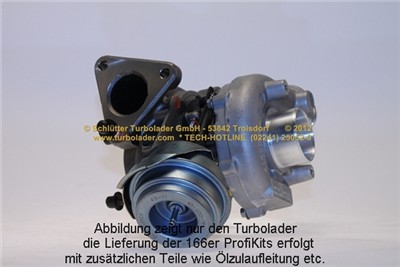 SCHLÜTTER TURBOLADER 166-00620EOL Číslo výrobce: 172-01020. EAN: 4044578705406.