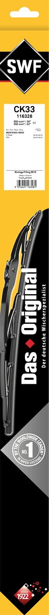 SWF 116328 Číslo výrobce: CK33. EAN: 3276421163281.