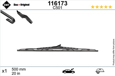 SWF 116173 Číslo výrobce: C501. EAN: 3276421161737.