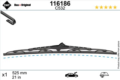 SWF 116186 Číslo výrobce: C532. EAN: 3276421161867.