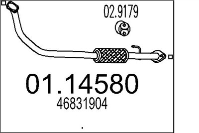 MTS 01.14580 EAN: 8033464005139.