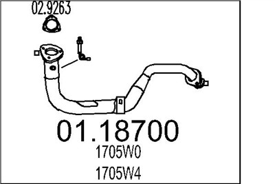 MTS 01.18700 EAN: 8033464008741.