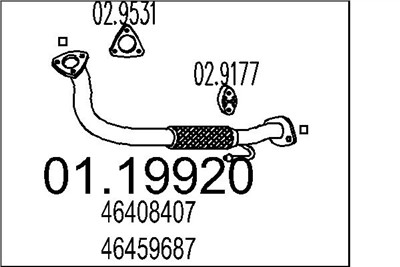 MTS 01.19920 EAN: 8033464009625.