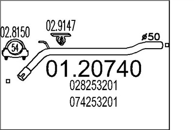 MTS 01.20740 EAN: 8033464010447.