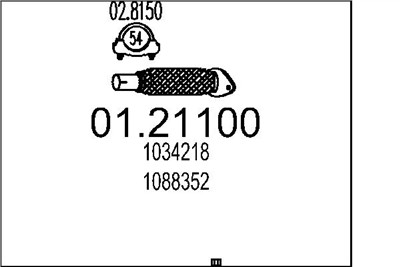 MTS 01.21100 EAN: 8033464010782.