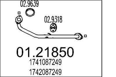 MTS 01.21850 EAN: 8033464011512.