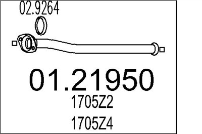 MTS 01.21950 EAN: 8033464011611.