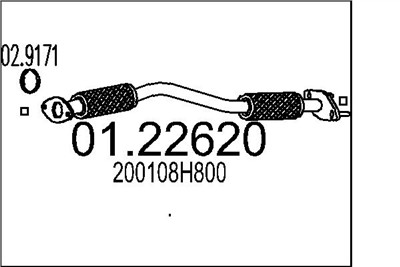 MTS 01.22620 EAN: 8033464451899.