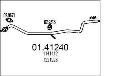 MTS 01.41240 EAN: 8033464014094.