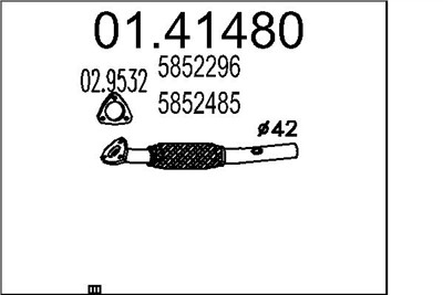MTS 01.41480 EAN: 8033464014285.
