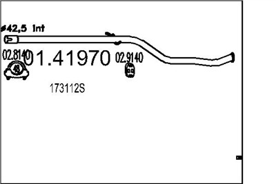 MTS 01.41970 EAN: 8033464014568.