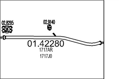MTS 01.42280 EAN: 8033464014865.