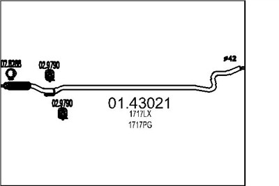 MTS 01.43021 EAN: 8033464434755.