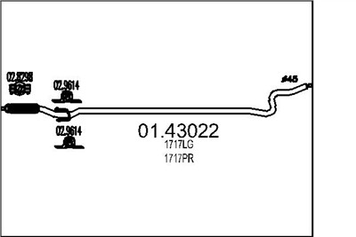 MTS 01.43022 EAN: 8033464434762.