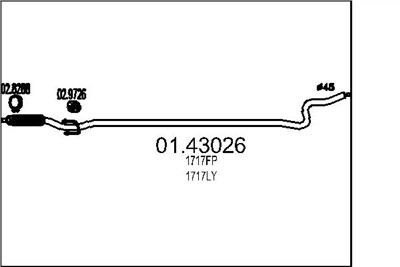 MTS 01.43026 EAN: 8033464446536.