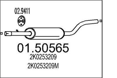 MTS 01.50565 EAN: 8033464455859.