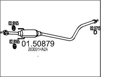 MTS 01.50879 EAN: 8033464989163.