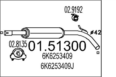 MTS 01.51300 EAN: 8033464017781.