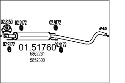 MTS 01.51760 EAN: 8033464018238.