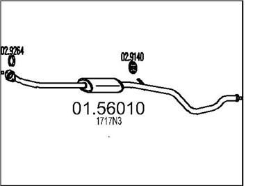 MTS 01.56010 EAN: 8033464022457.